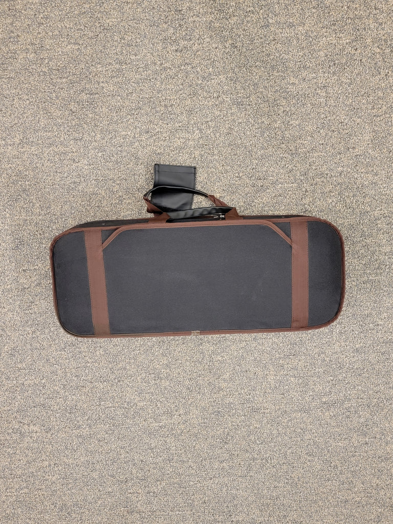 Double Violin Cases - Black/Red & Red/Blue (4/4 Size)