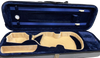 D Z Strad Violin Case - Blue & Gray Oblong (1/4-4/4)