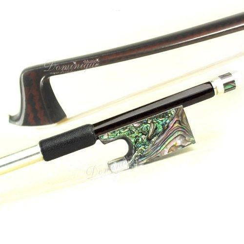 D Z Strad Violin Bow - Master Model - Carbon Fiber with Abalone Frog (Full Size 4/4)