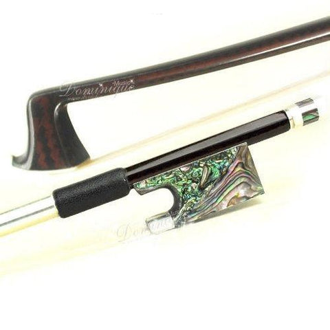 D Z Strad Violin Bow - Master Model - Carbon Fiber with Abalone Frog (Full Size 4/4)