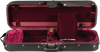 (1/2 Size) Bobelock Wood Oblong Velvet Violin Case - Different Colors Available