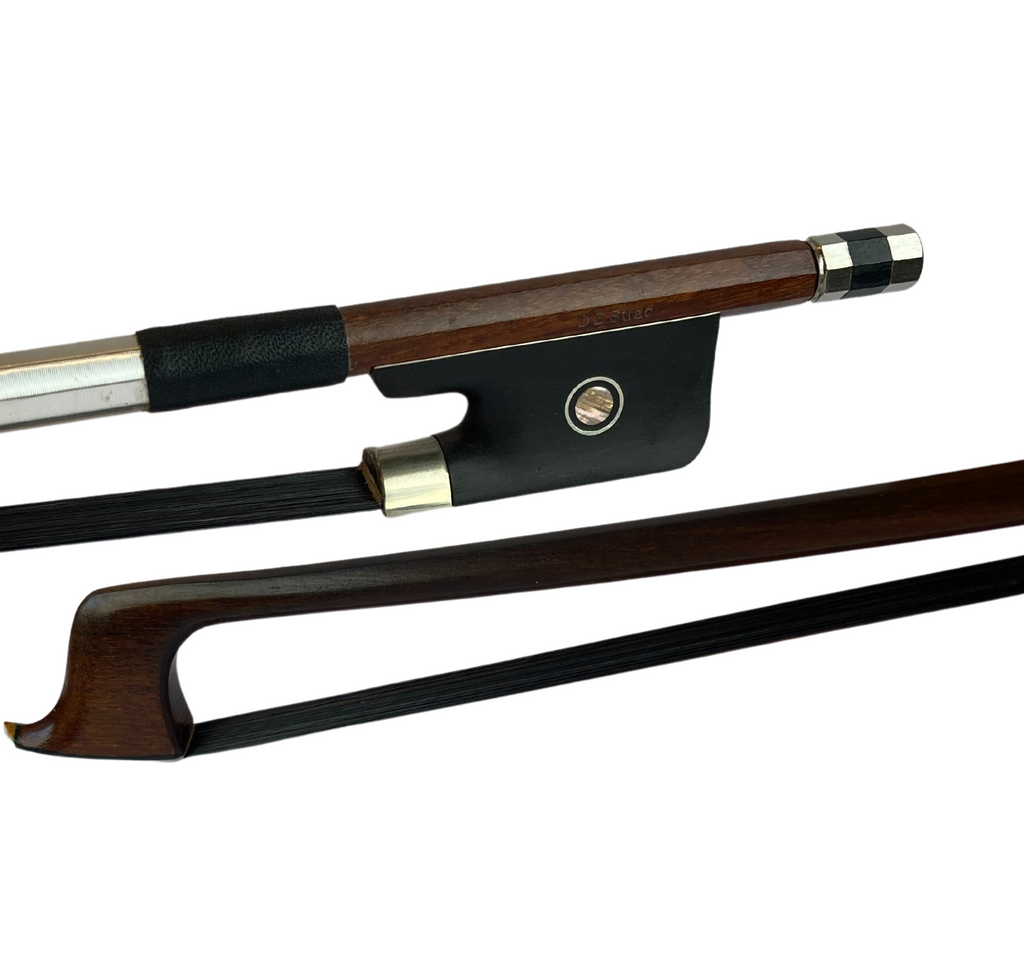 D Z Strad Cello Bow- Pernambuco Cello Bow w/ Black Horsehair