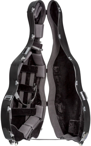 Core Fiberglass Bass Case Black - 3/4