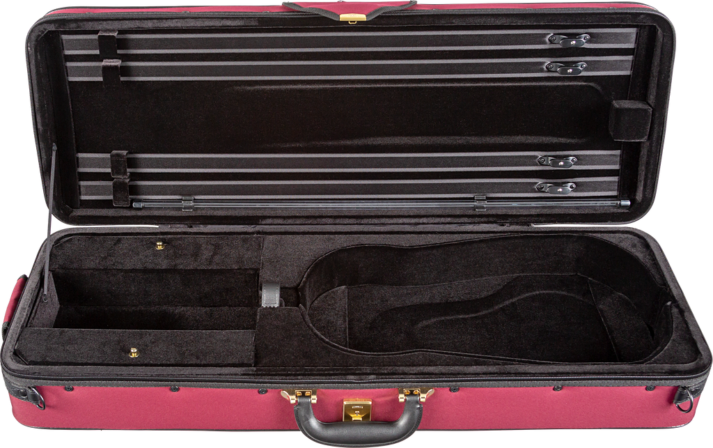 Superlight Oblong Viola Case - Burgundy