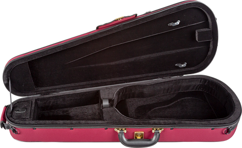 Superlight Shaped Viola Case - Burgundy