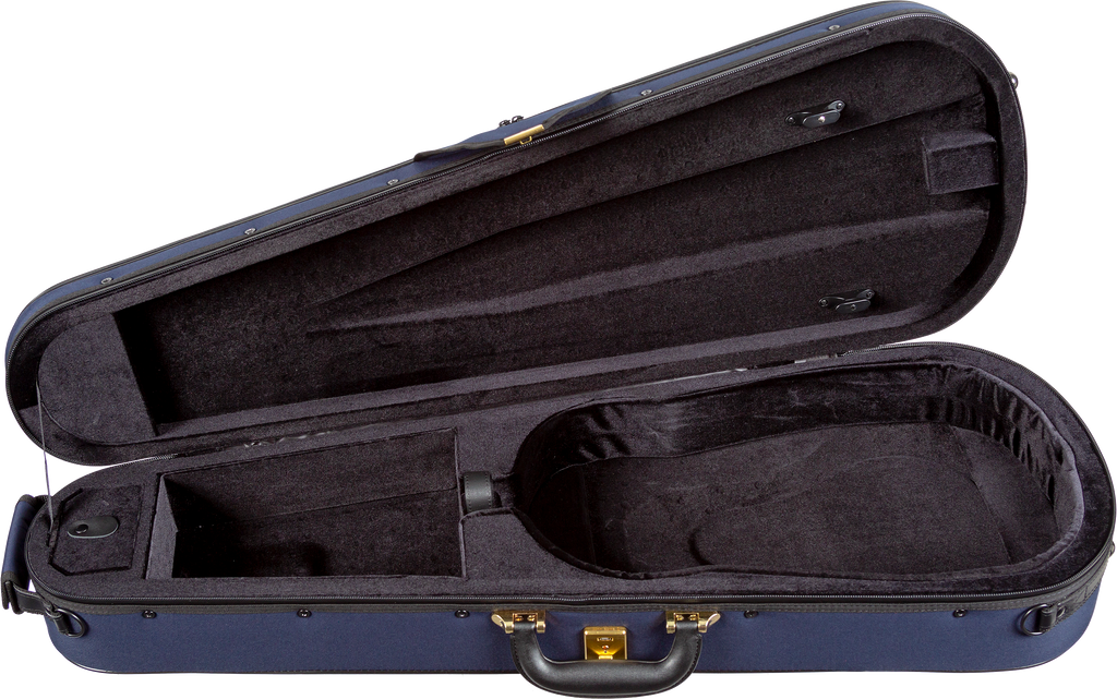 Superlight Shaped Viola Case - Dark Blue