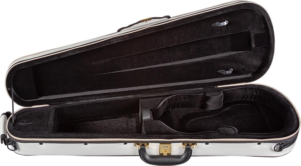 Superlight Shaped Violin Case - 4/4 - Ivory