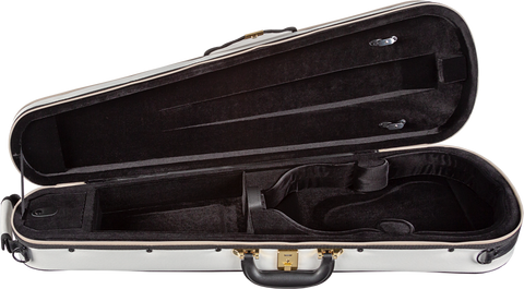 Superlight Shaped Violin Case - 4/4 - Ivory