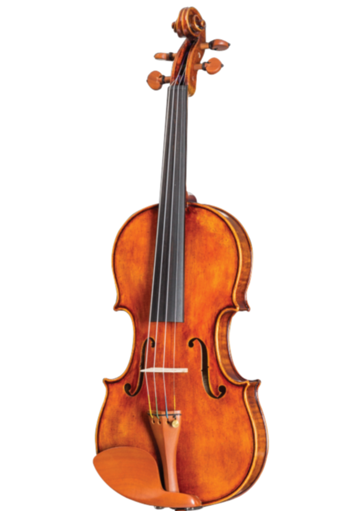 D Z Strad Violin - Model 500 - Light Antique Finish Violin Outfit