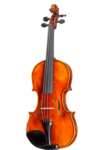 D Z Strad Violin - Model 400 - Light Antique Finish Violin Outfit