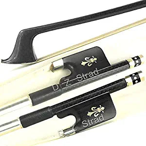 D Z Strad Viola Bow- Model 401- Braided Carbon Fiber Viola Bow