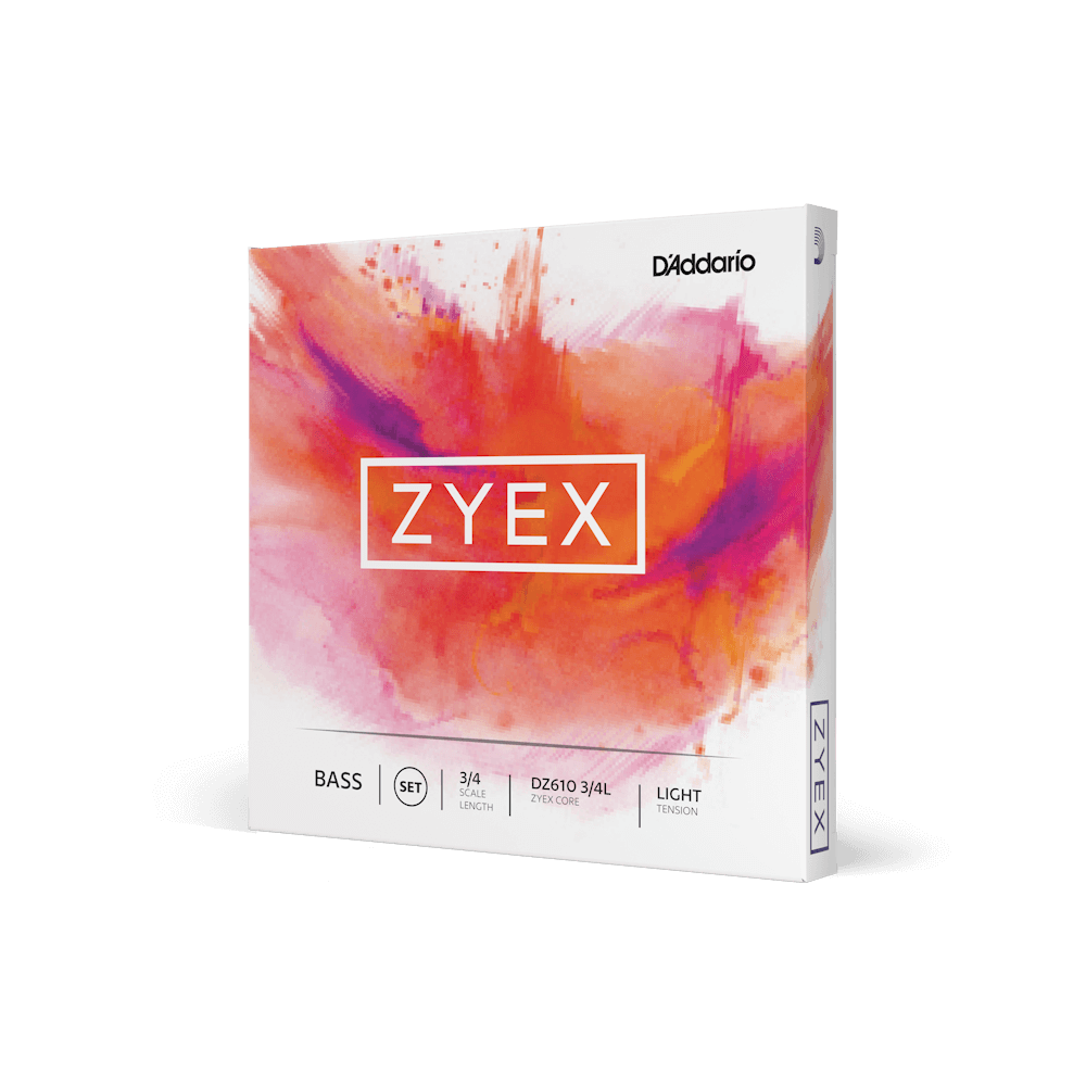 D'addario Zyex Bass Strings (3/4 Size)