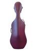 D Z Strad Scratch Resistant Cello Case - Wine