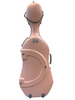 D Z Strad Scratch Resistant Cello Case - Pink