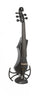 GEWA Novita 3.0 Electric 5-Strings Violin, Black, With Universal Shoulder Rest Adapter
