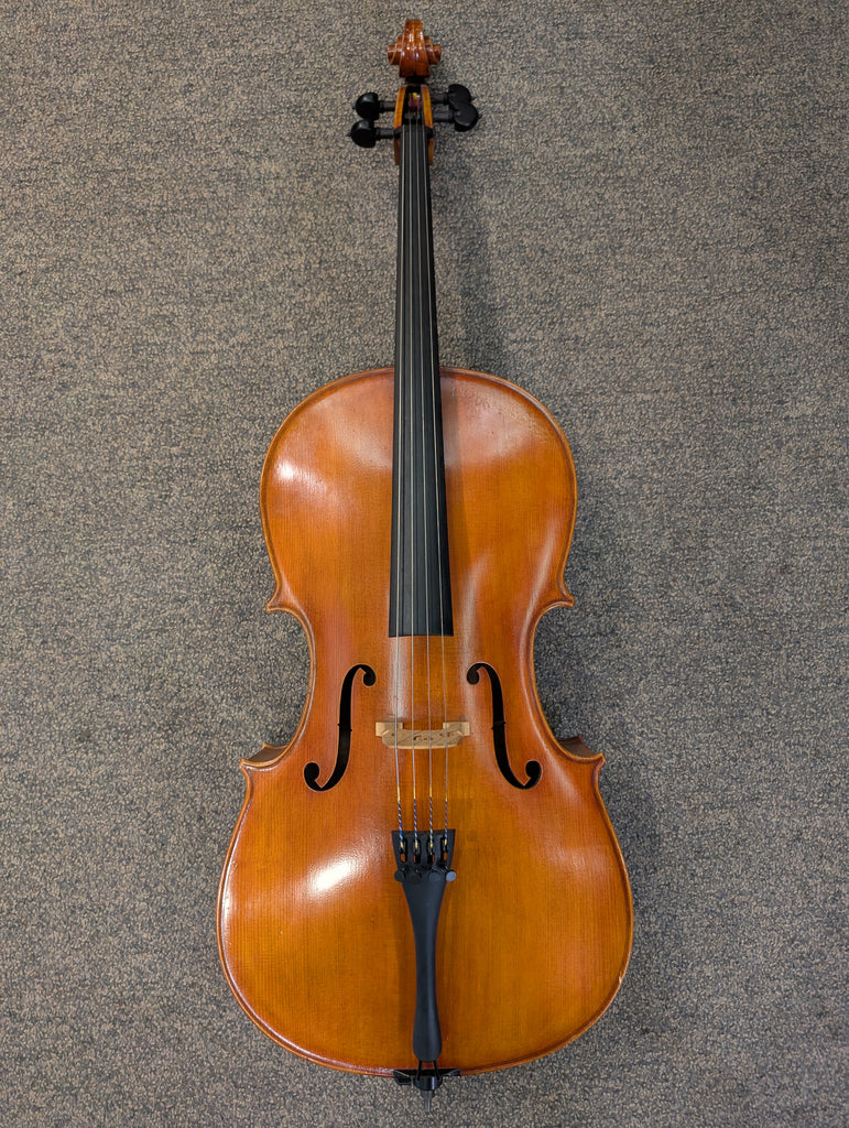D Z Strad Cello - Model 500 - Light Antiquing Cello Outfit (Pre-Owned) (1/2 Size)