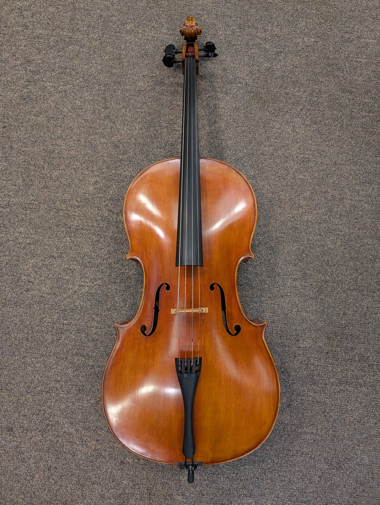 D Z Strad Cello - Model 600 - Cello Outfit (New - Shipping Crack) (4/4 Size)