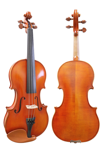 D Z Strad Violin- Model 220- Violin Outfit w/ Open Clear Tone