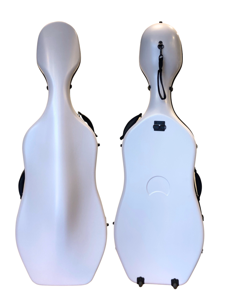 D Z Strad Scratch Resistant Cello Case - White