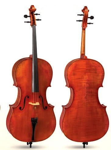 D Z Strad Cello - Model 1100 - Professional Handmade Cello Outfit (4/4)