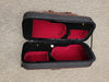 D Z Strad Double Violin Case - Black/Red (4/4 Size)