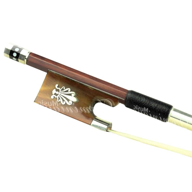 D Z Strad Violin Bow - Model 400 - Brazilwood Bow with Ox Horn Frog