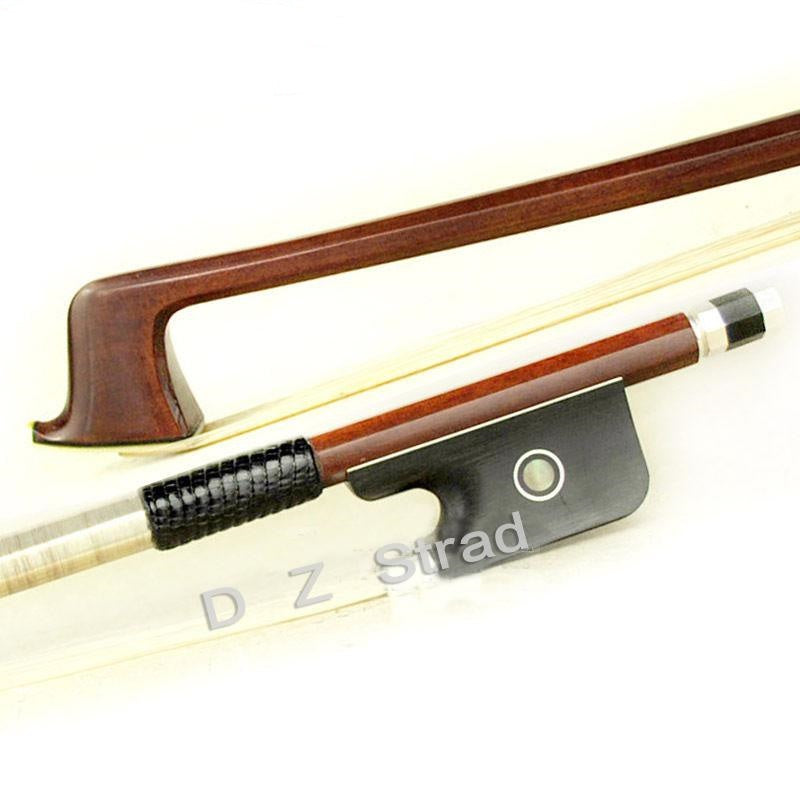 D Z Strad Cello Bow- Model 500- Pernambuco w/ Ebony Frog