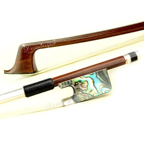D Z Strad Cello Bow- Brazilwood Bow with Abalone Shell Frog