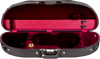(4/4 Size) Bobelock Wood Half-Moon Violin Velvet Suspension Case  (Different Colors Available)