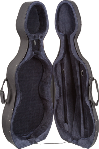 DZ Strad Black Fabric Foam Cello Case