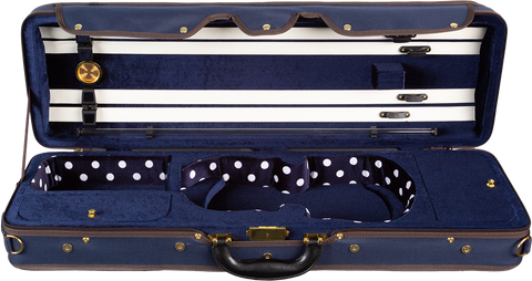 Core Dot Accent Violin Case - (4/4 Size) (Two Colors Available)