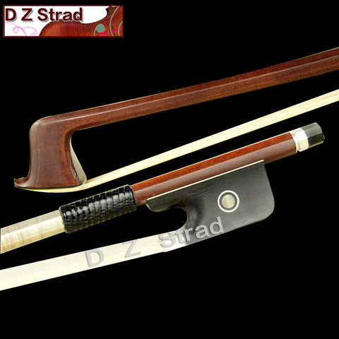 D Z Strad- Brazilwood French Style Double Bass Bow (3/4)