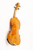 D Z Strad Violin Left Handed Model 601 Full Size with Dominant Strings, Bow, Case, and Rosin