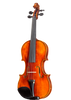 D Z Strad Violin - Model 400 - Light Antique Finish Violin Outfit