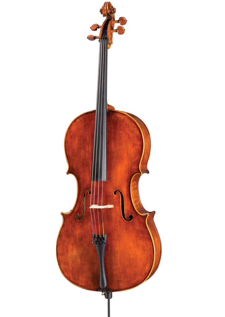 D Z Strad Cello Model 400 Cello Outfit w Case Bow 1 4 4 4