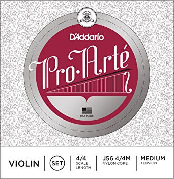 D' Addario Pro Arte Violin Strings (Full Set)